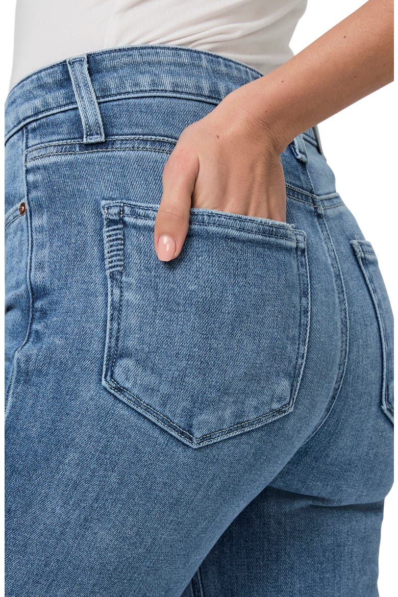 Cindy High Waist Ankle Straight Leg Jeans, Alternate, color, BEBOP