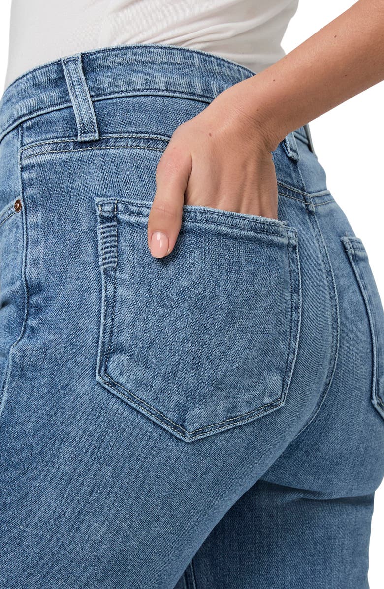 PAIGE Cindy High Waist Ankle Straight Leg Jeans, Alternate, color, Bebop