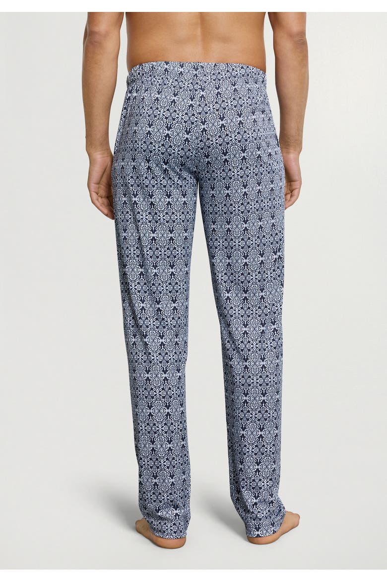 Night And Day Cotton Drawstring Pants, Alternate, color, Heritage Tiles