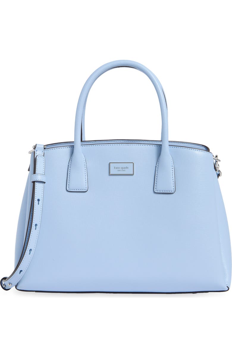 Kate Spade New York serena leather satchel, Main, color, North Star