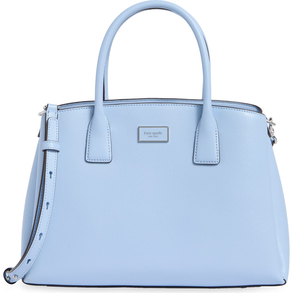 Kate Spade New York Serena Leather Satchel In Blue