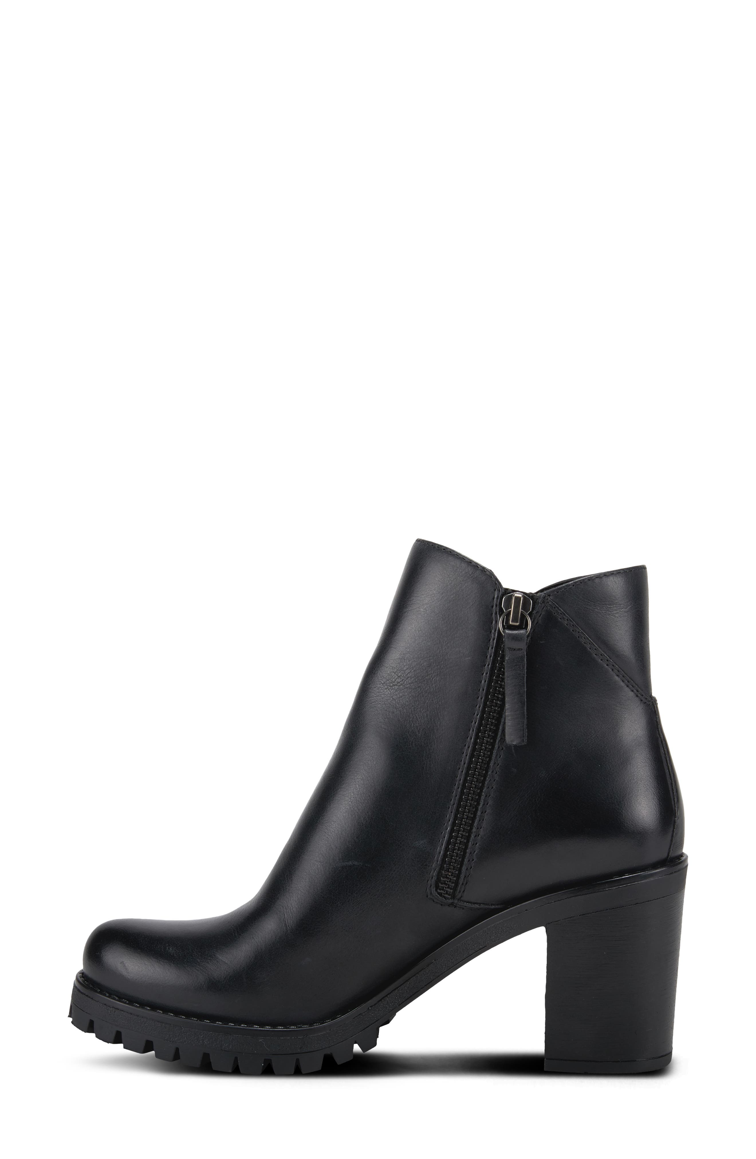 Spring Step Dealey Bootie, Alternate, color, Black Leather