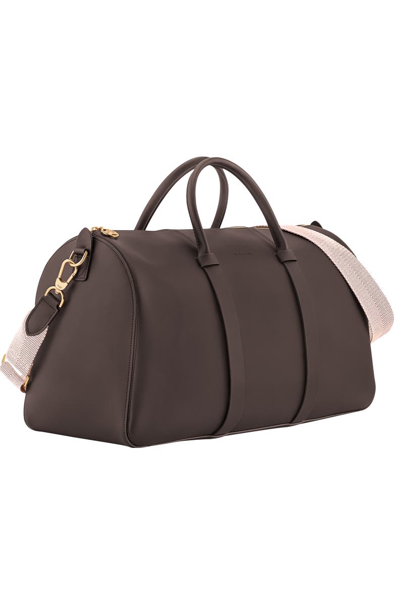 Longchamp Daylong Chevron XL Travel Messenger Bag, Alternate, color, Mocha