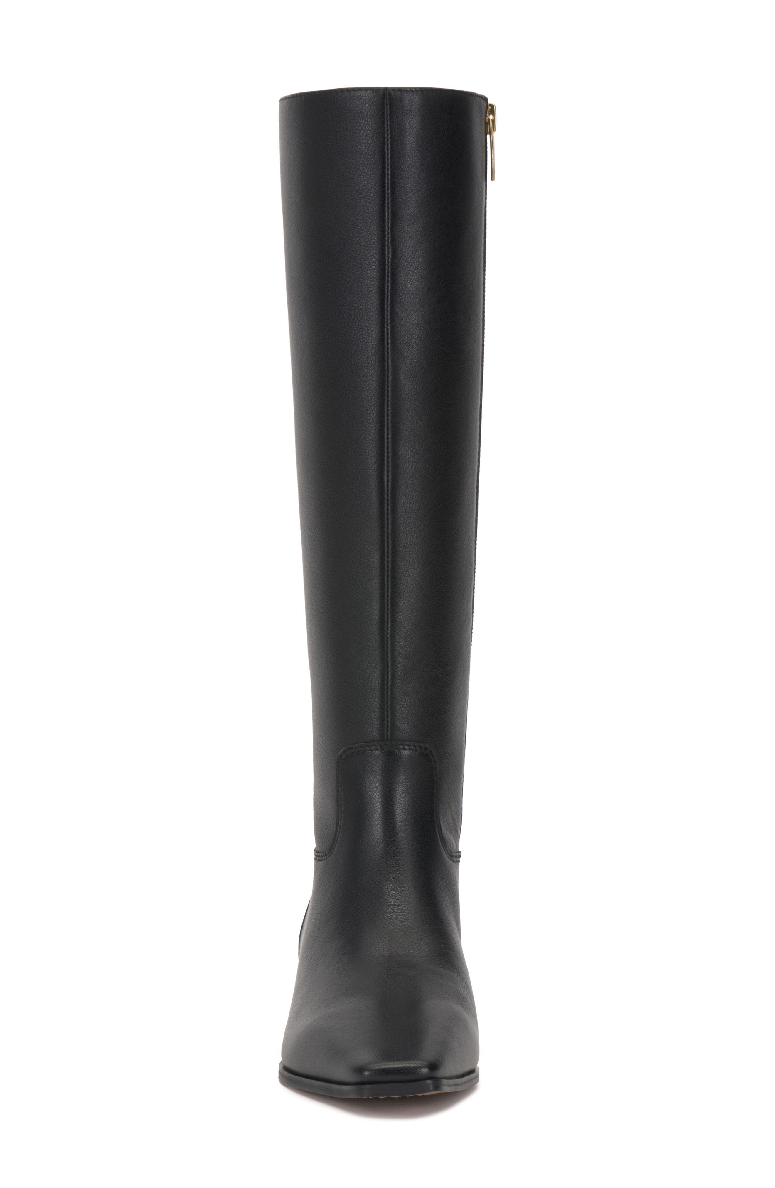 Pavla Knee High Boot, Alternate, color, BLACK LEATHER