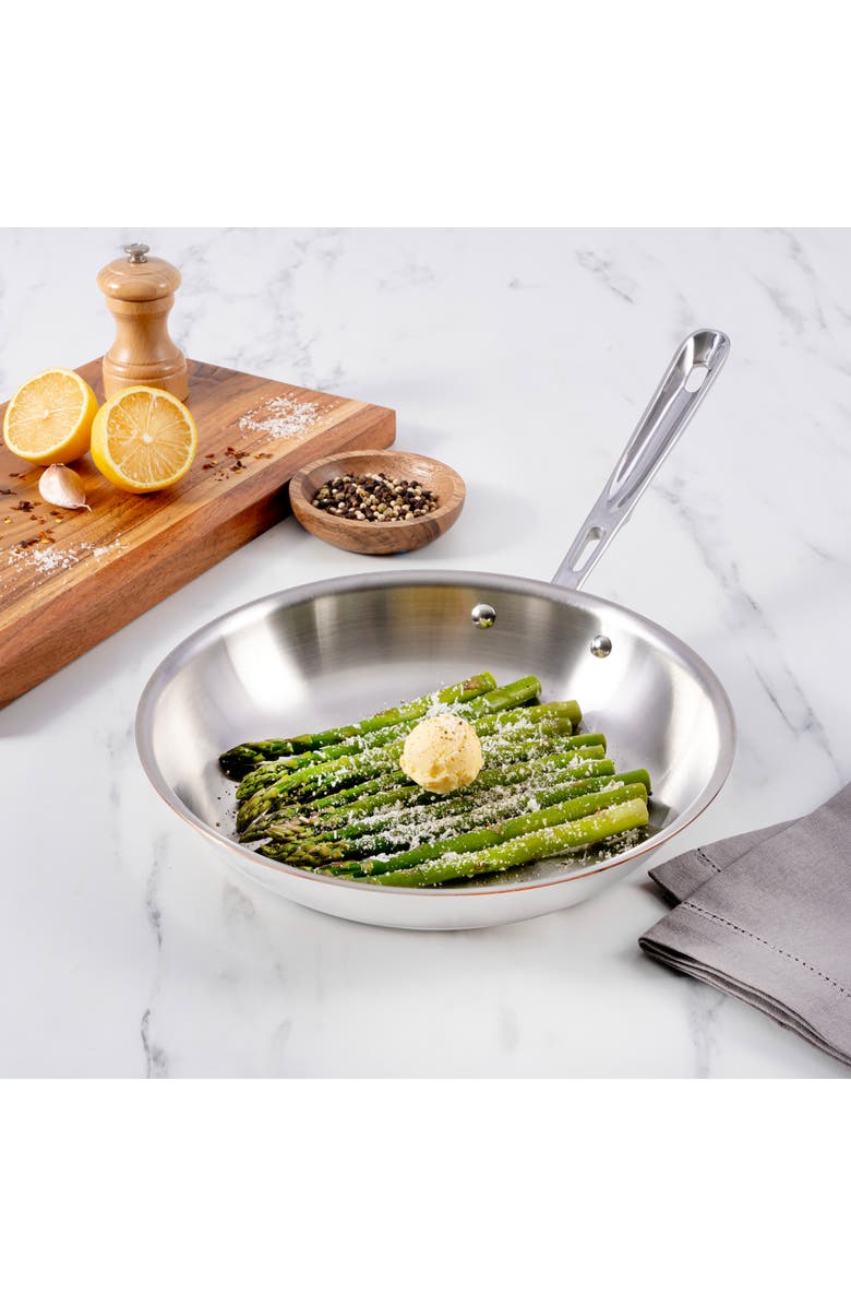 All-Clad Copper Core 10-Inch Fry Pan, Alternate, color, Silver