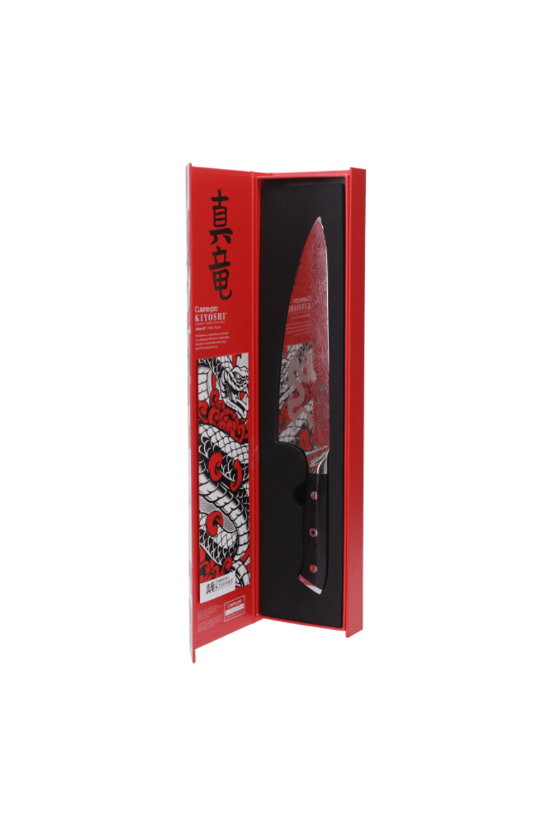 KIYOSHI® 8" Chef's Knife, Alternate, color, Silver