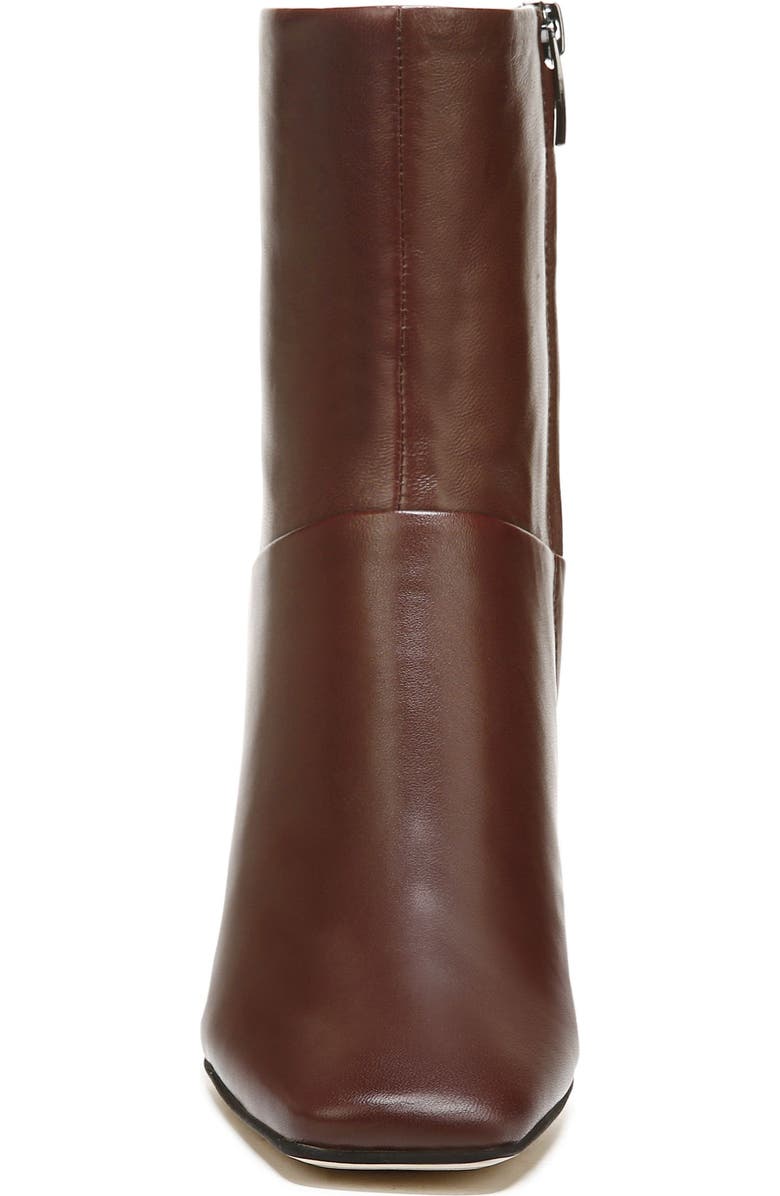 SARTO by Franco Sarto Flexa Comfort Leather Bootie, Alternate, color, Chocolate