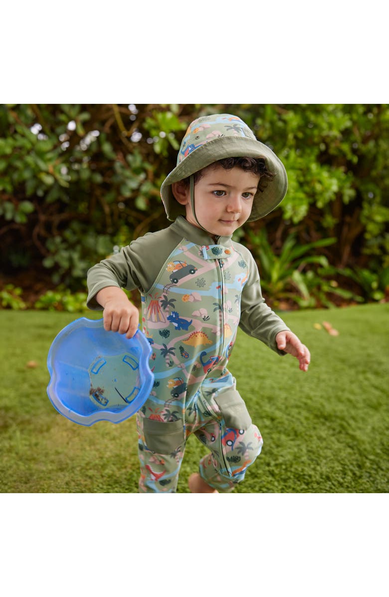 UV Skinz Sun & Swim Suit, Alternate, color, Dinoville