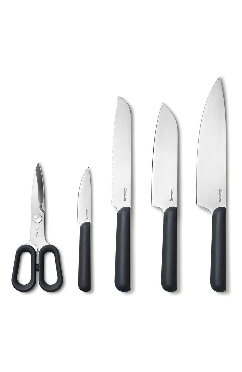 CARAWAY 14-Piece Knife & Utensils Prep Set, Alternate, color, Charcoal