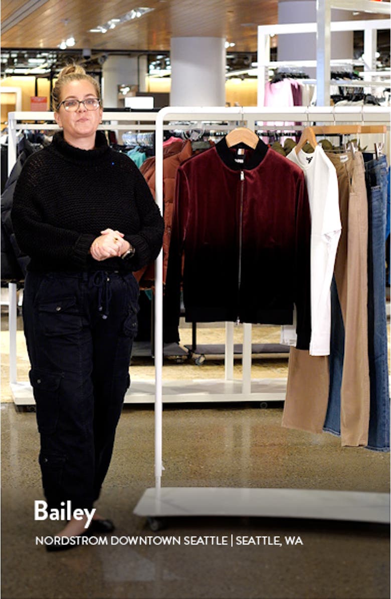 Hanry Ombré Bomber Jacket, sales video thumbnail