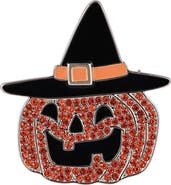 Hallmark Halloween Stone Jack-O-Lantern Pin