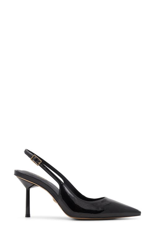 Aldo Seralina Pointed Toe Slingback Pump In Black
