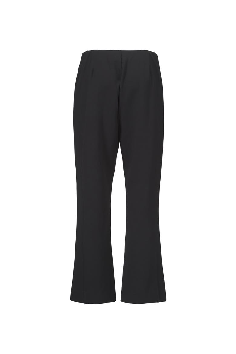 MaPaba High Waisted Flared Crop Pants, Alternate, color, Black