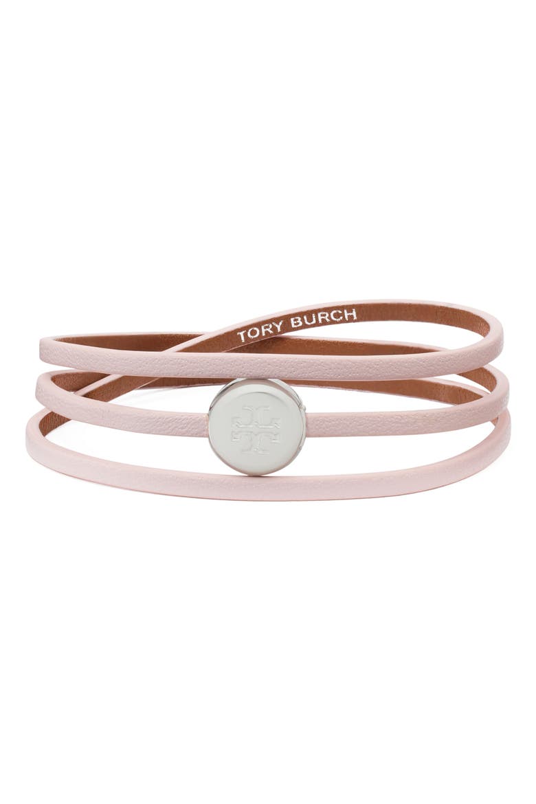 Romy Multi-Strand Bracelet, Main, color, LIGHT SILVER / PINK