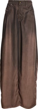 DIESEL® 1987 D-Khelz-B-S Wide Barrel Leg Pants