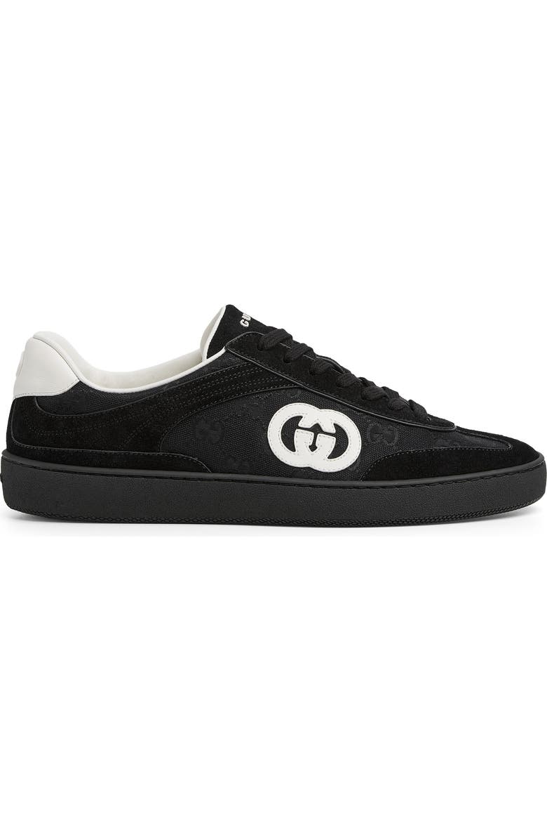 Gucci G74 Logo Sneaker, Alternate, color, Black