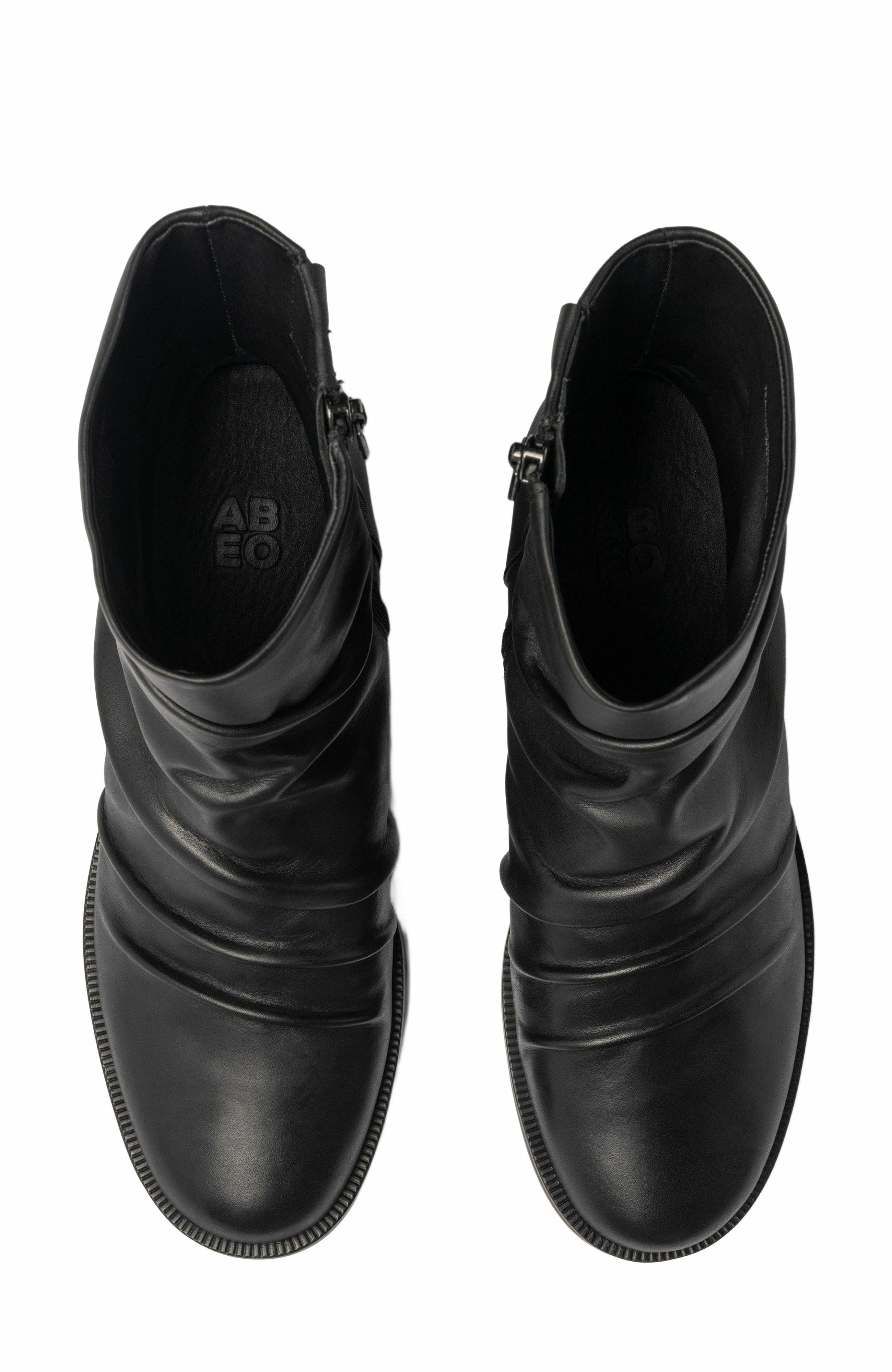 ABEO Traverse Scrunch Boot, Alternate, color, Black - Metatarsal