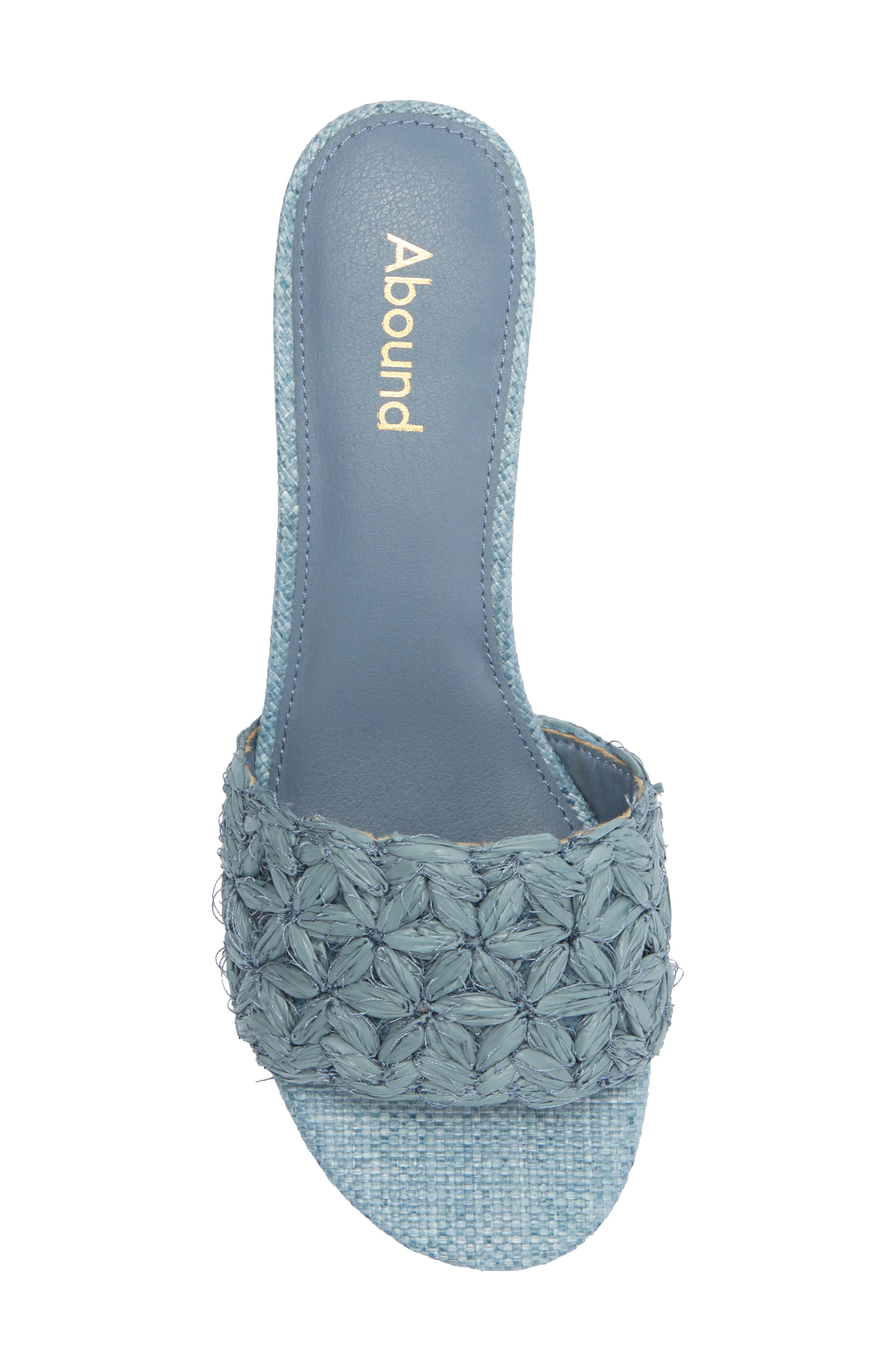 Abound Audrina Kitten Heel Sandal, Alternate, color, Blue Denim