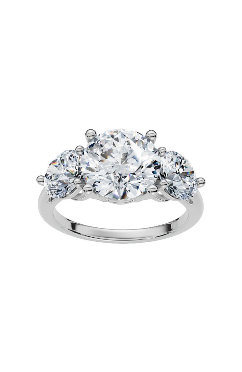Bliss Diamond Certified 3 1/2Ct Diamond Engagement Ring Lab Grown, Main, color, 14K White Gold
