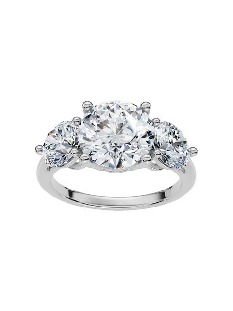 Certified 3 1/2Ct Diamond Engagement Ring Lab Grown