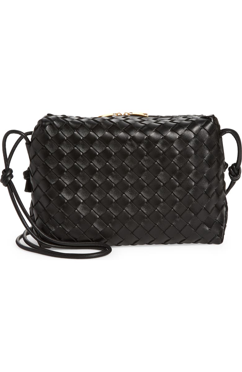 Bottega Veneta Large Loop Intrecciato Leather Shoulder Bag, Main, color,