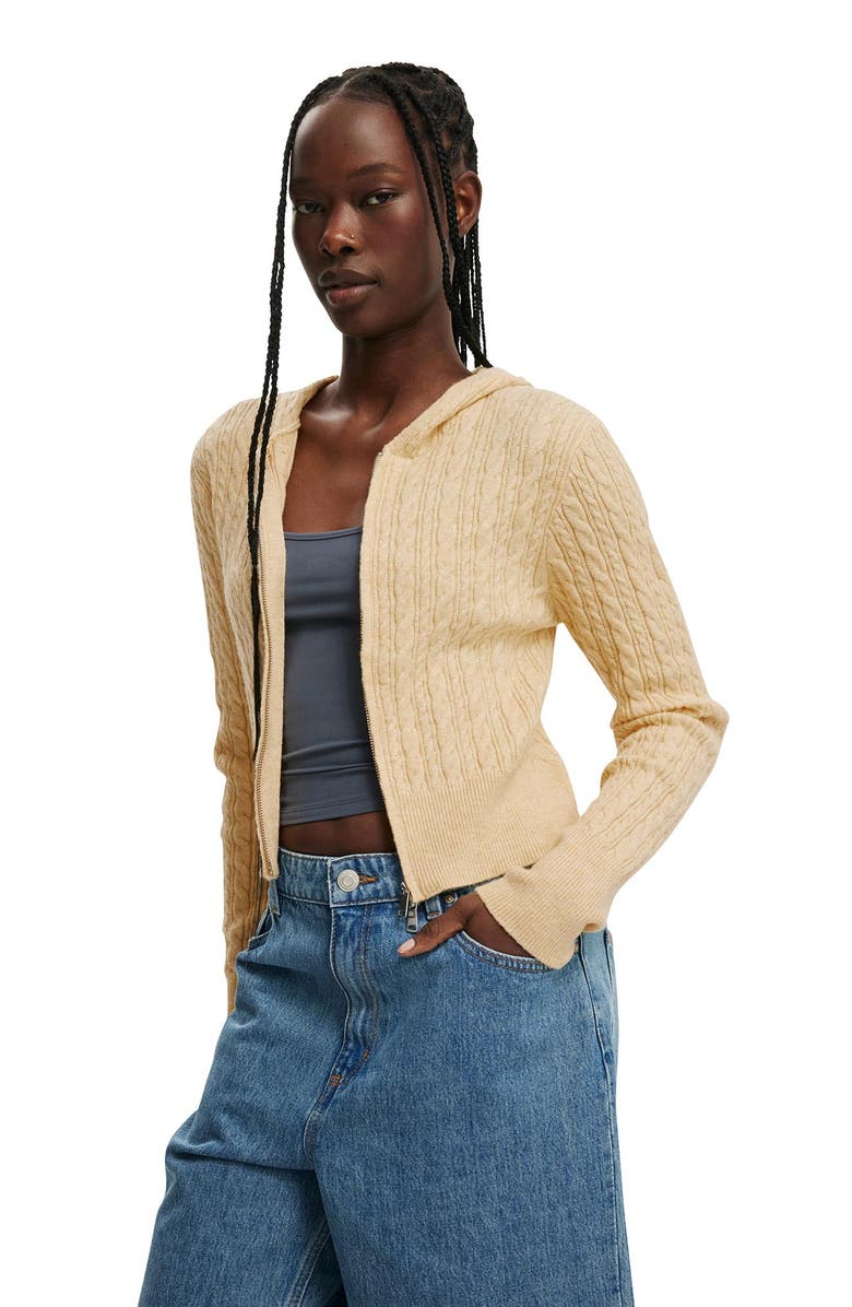 Cotton On Women
s Everfine Double Zip Up Hoodie, Main, color,