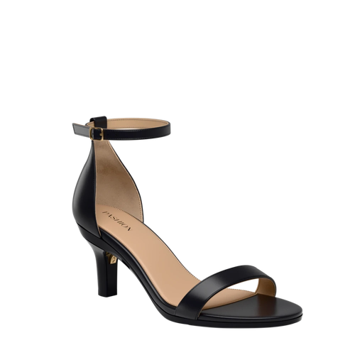 Pashion Footwear The Pashionista 3" Stiletto Heel In Coal Leather