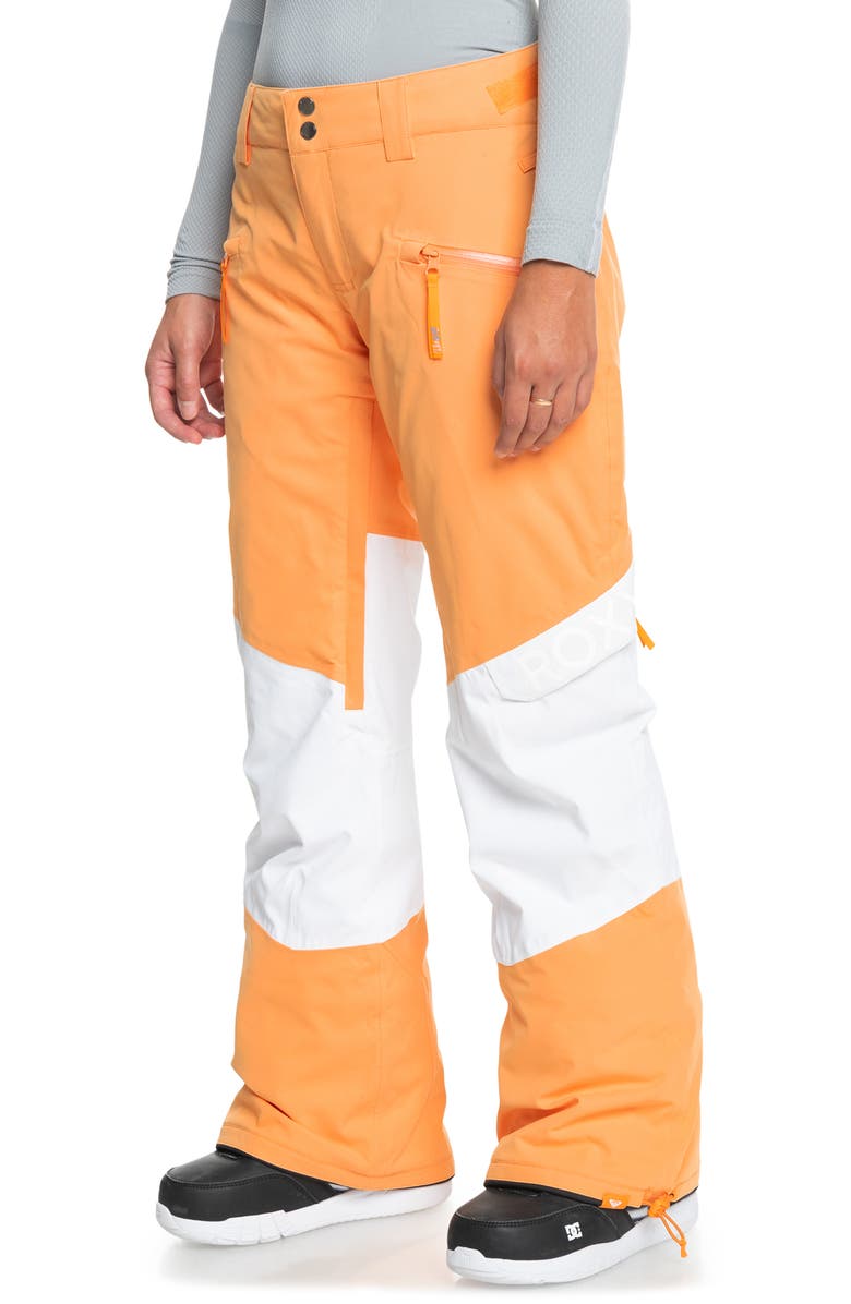Roxy x Chloe Kim Woodrose Snow Pants, Alternate, color,