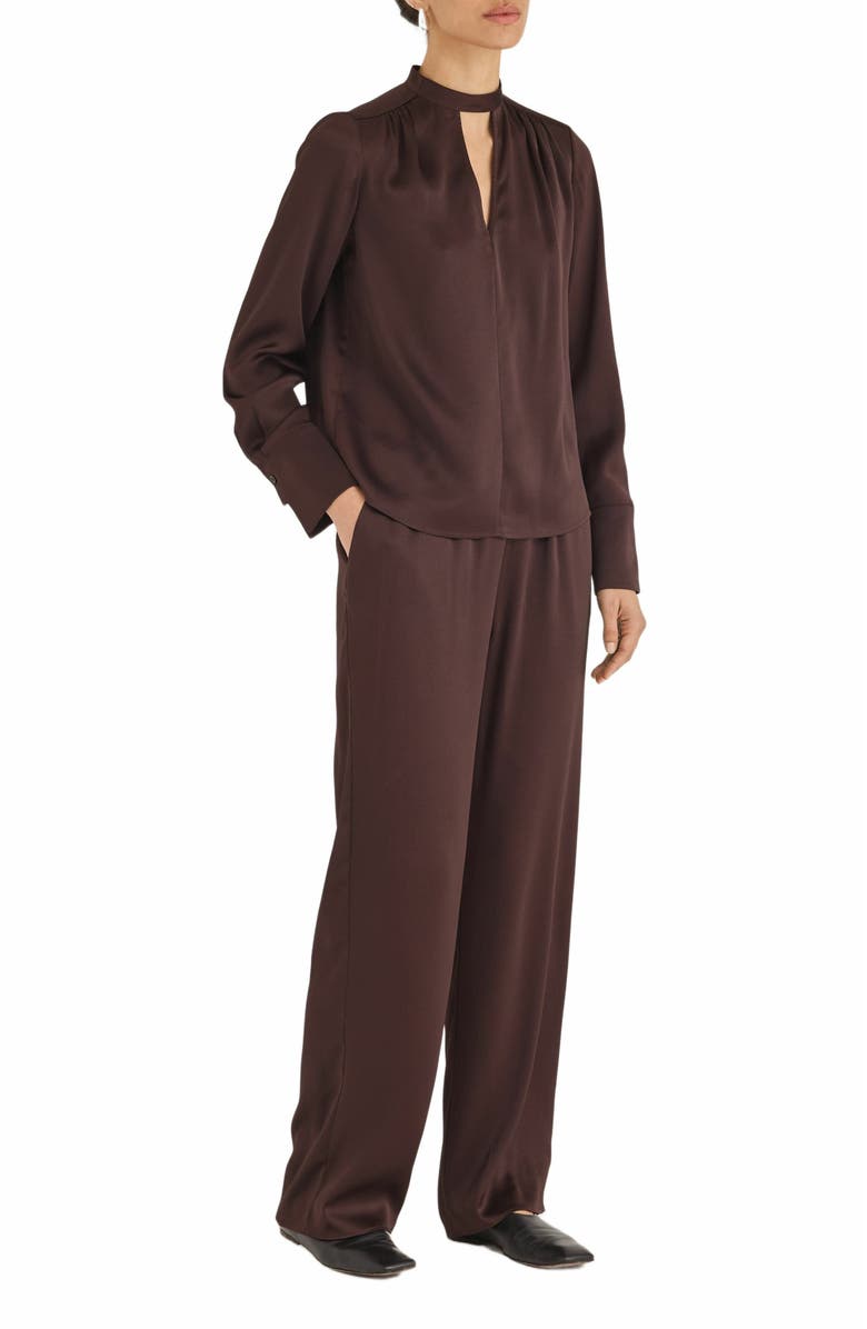 Rebecca Taylor Gianna Pant, Alternate, color, Raisin