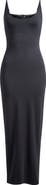 SKIMS Smooth Lounge Skimpy Scoop Neck Maxi Dress