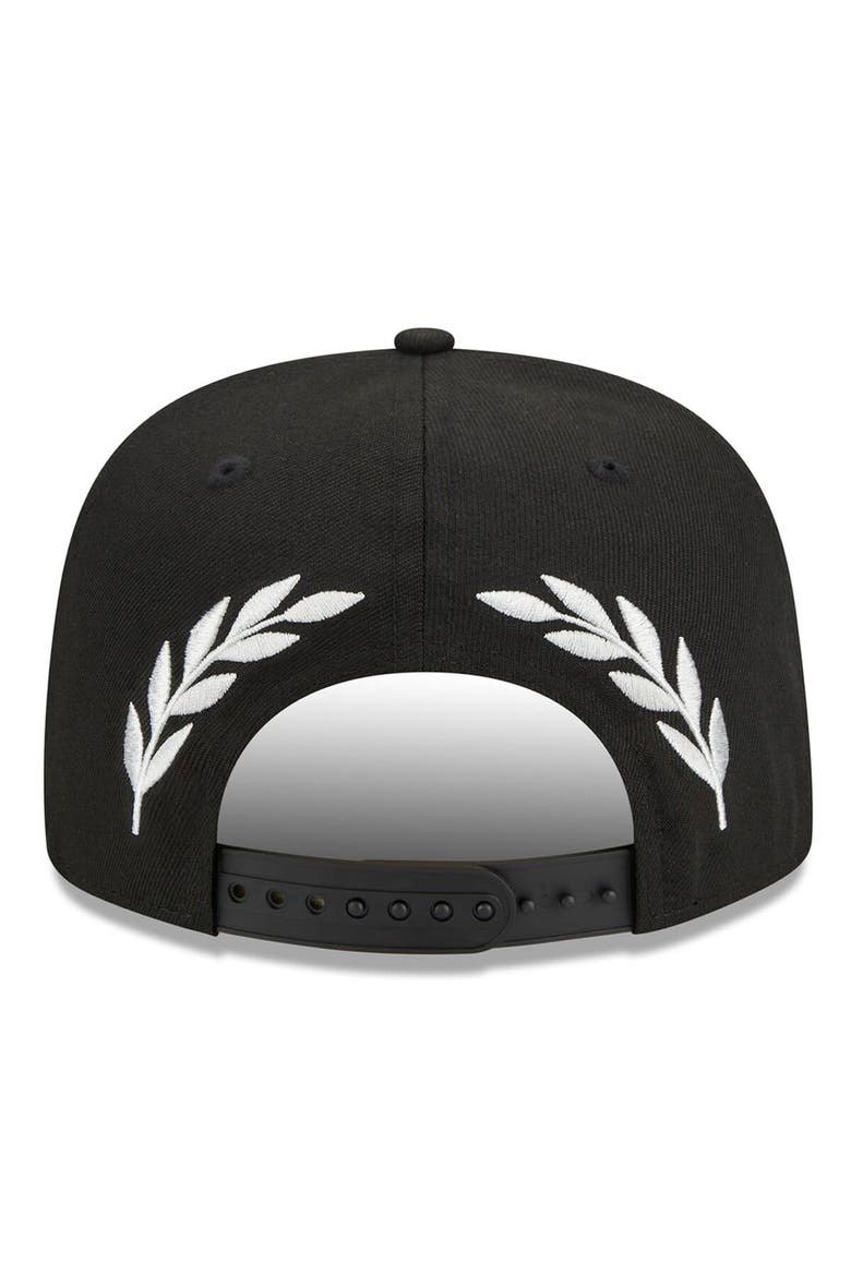 Men's New Era Black New York Yankees Branch Golfer Snapback Hat, Alternate, color, Black