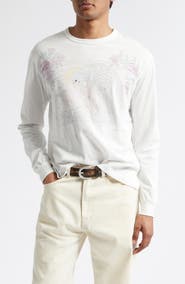 OUR LEGACY Cruise Long Sleeve Graphic T-Shirt