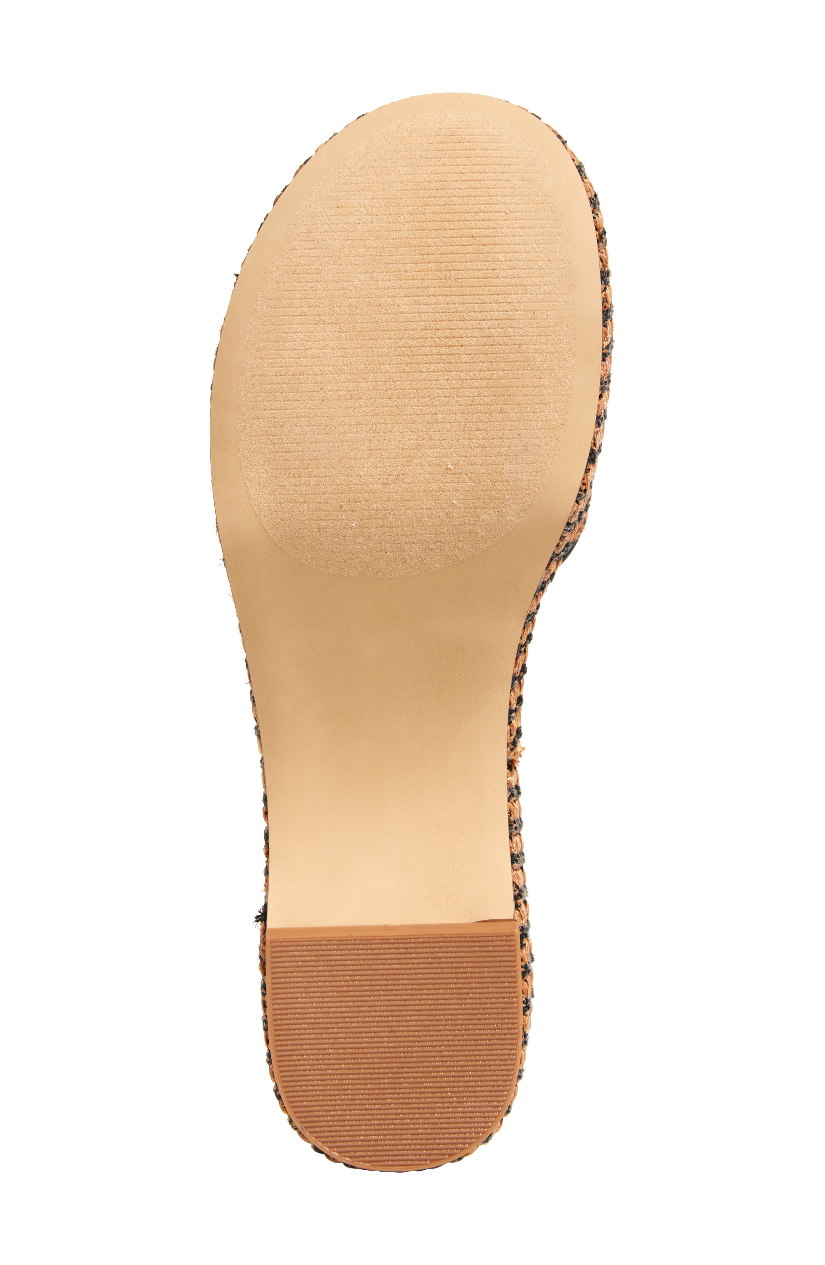 Cosima Platform Slide Sandal, Alternate, color, BLACK/ BEIGE