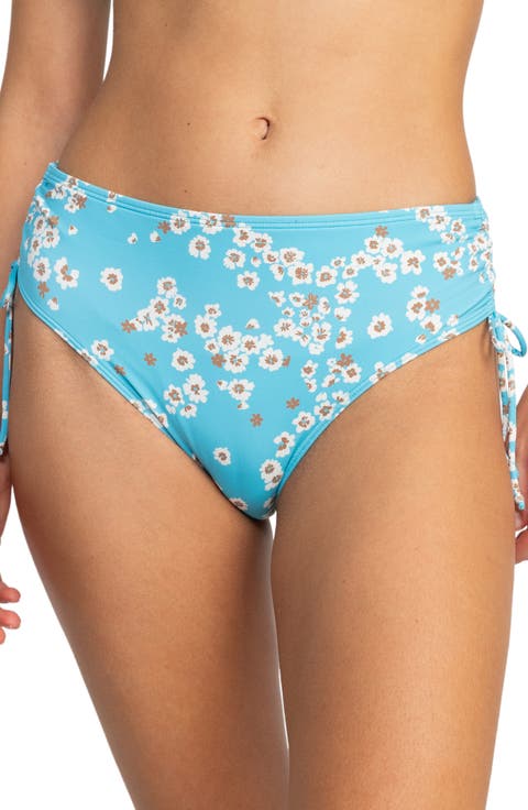 Beach Classics Lace-Up Bikini Bottoms