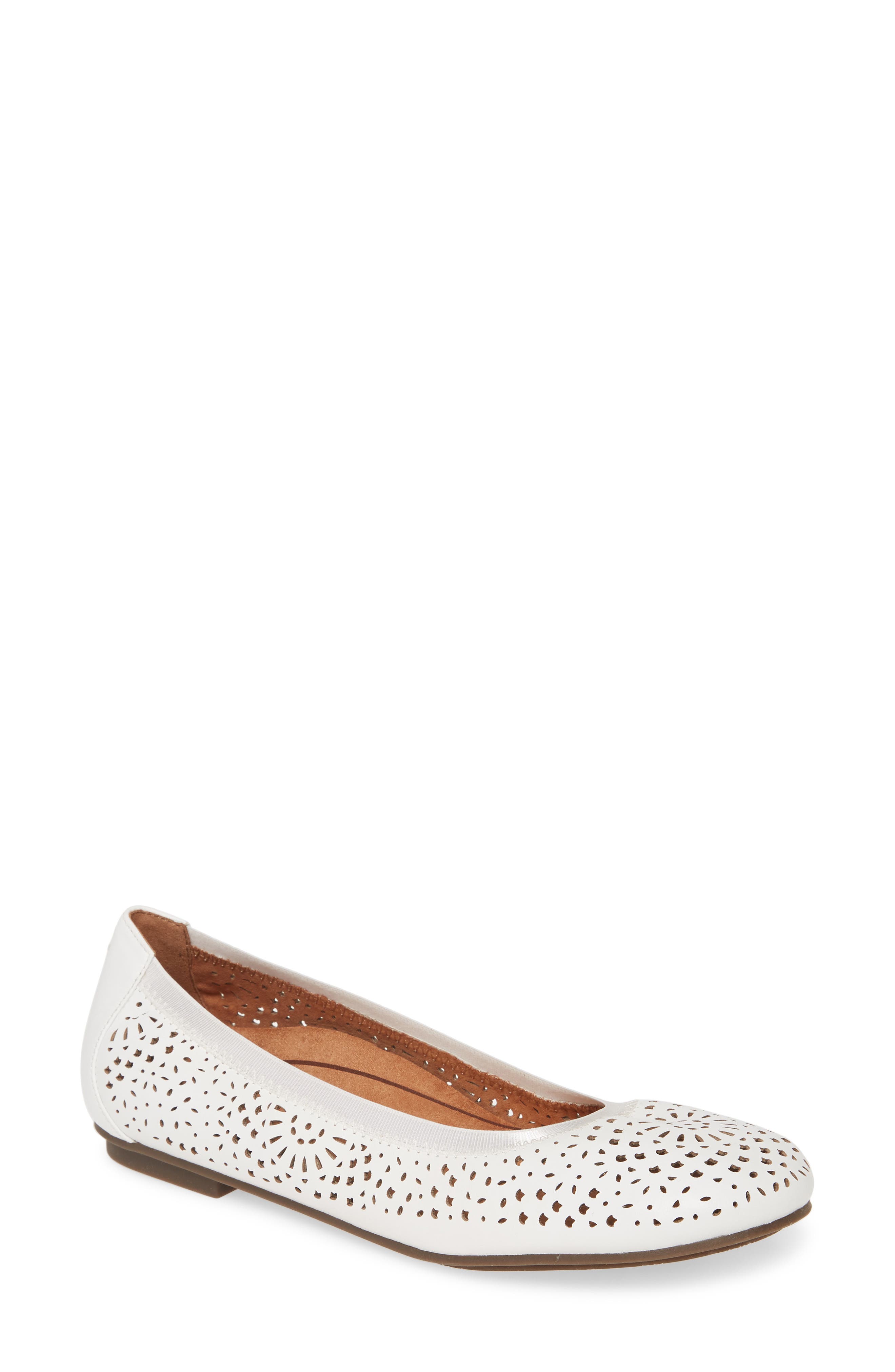 Robyn Flat, Main, color, WHITE LEATHER