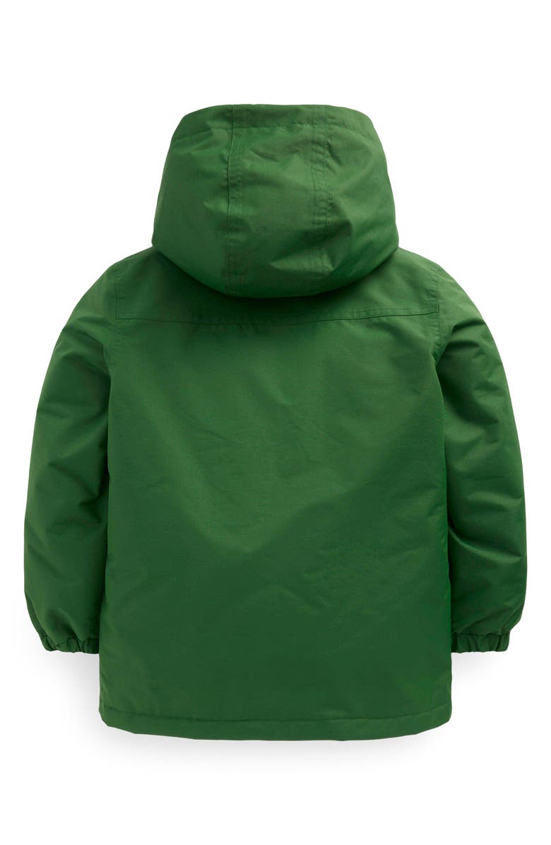 Boden Kids' 4-in-1 Waterproof Jacket, Alternate, color, Blue/ Green Colourblock