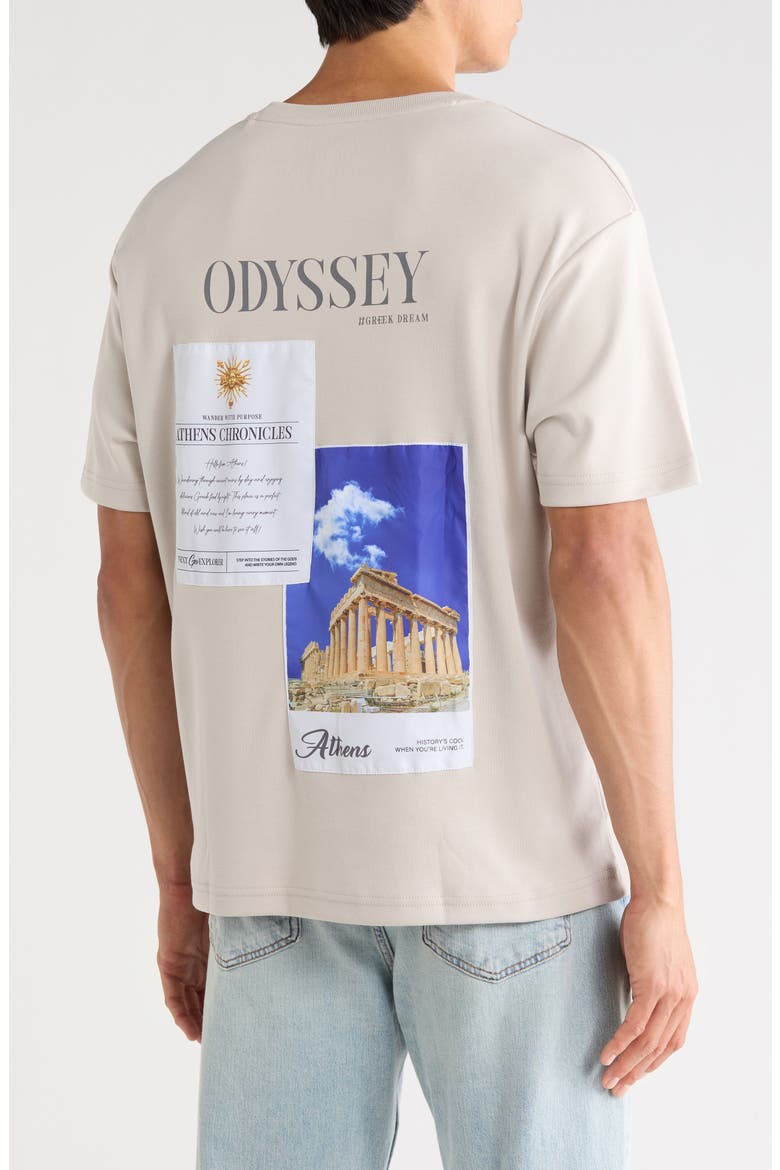 Athens Graphic T-Shirt, Alternate, color, SAND