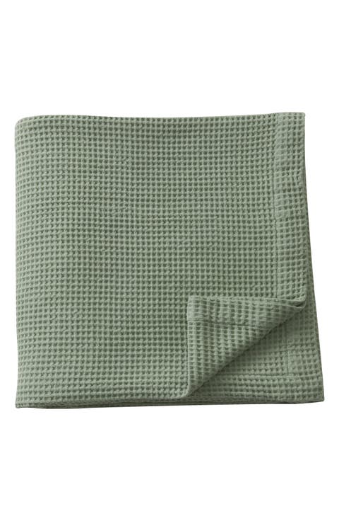 Cotton Waffle Weave Blanket