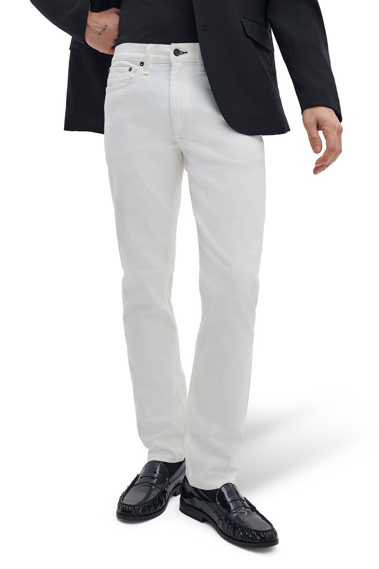 Fit 2 Aero Stretch Slim Fit Jeans, Main, color, OPTIC WHITE