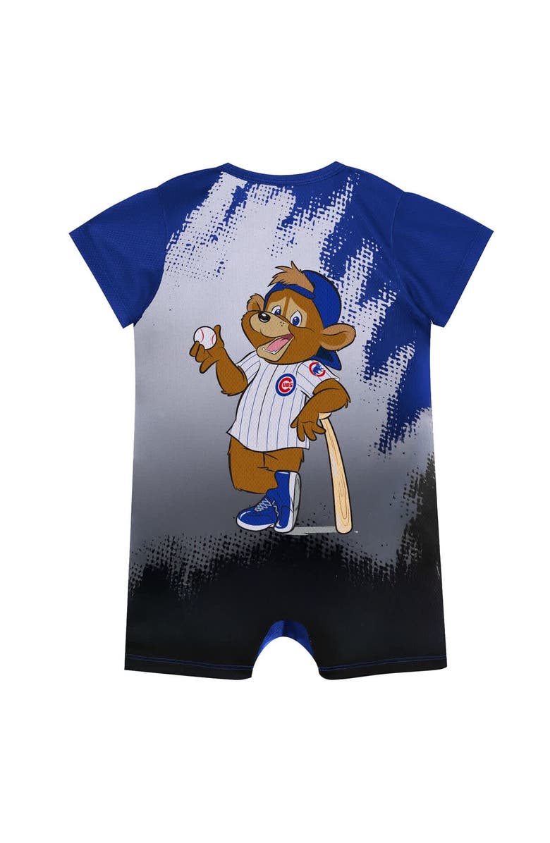 Outerstuff Newborn Outerstuff Royal Chicago Cubs Baby Mascot Bodysuit, Alternate, color, Royal