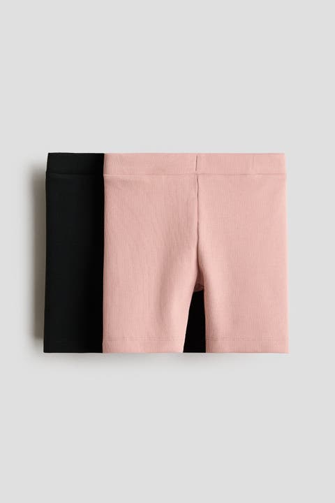 2-pack Ribbed Cycling Shorts