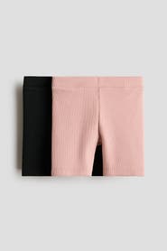 H&M 2-pack Ribbed Cycling Shorts