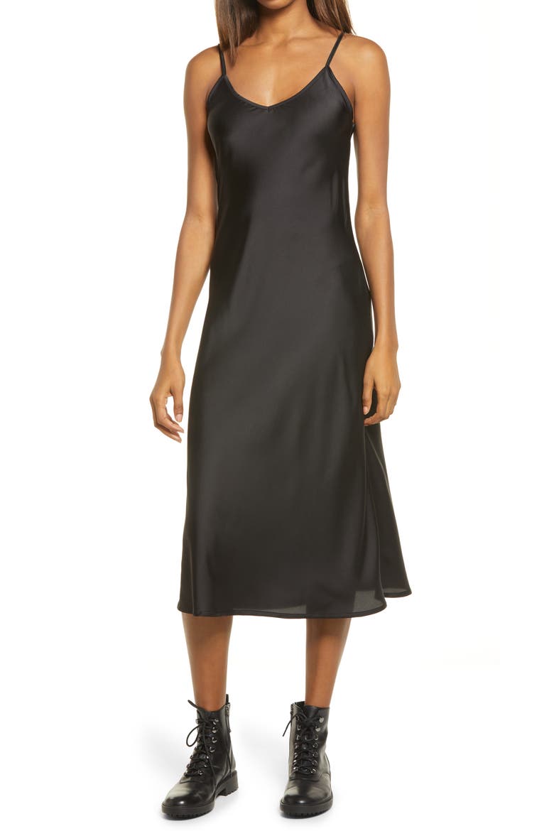 Benno Top & Slipdress, Alternate, color, CHALK WHITE/ BLACK
