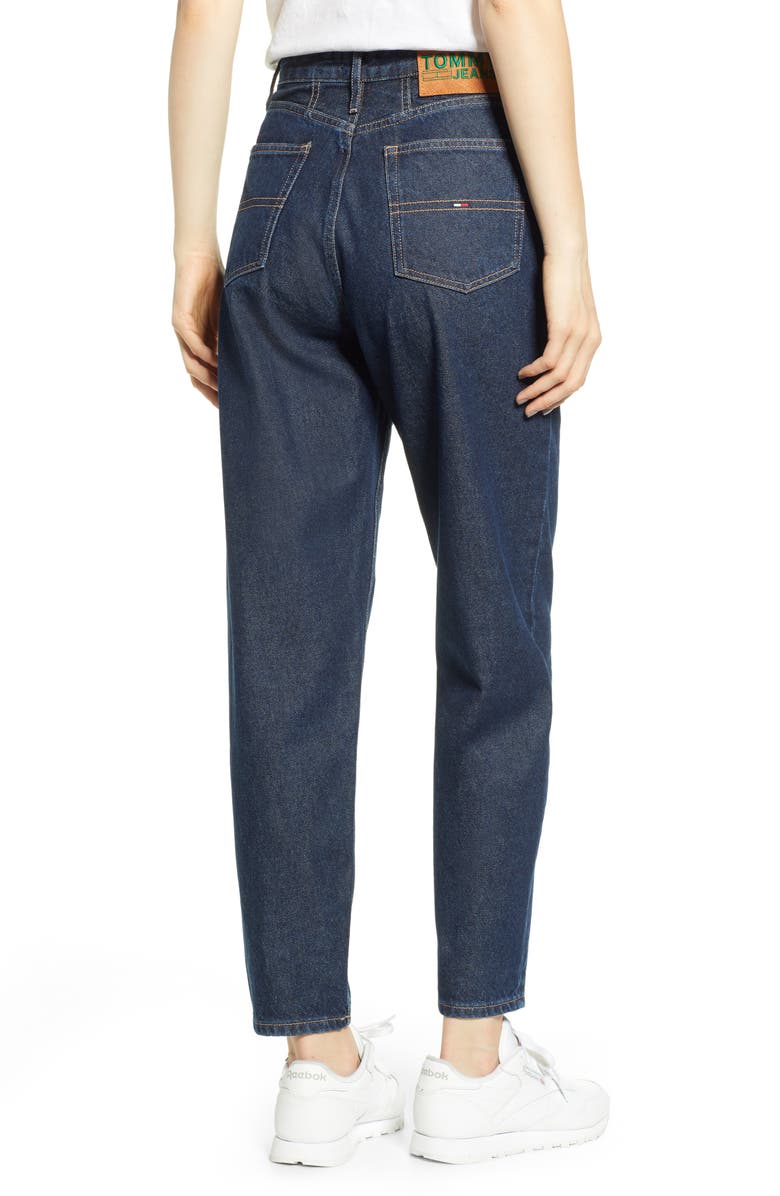 TOMMY JEANS High Waist Recycled Denim Jeans, Alternate, color, 