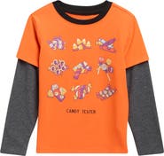 Andy & Evan Kids' Halloween Two-fer Graphic T-Shirt