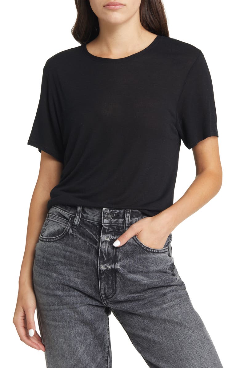 rag & bone Michal Stripe T-Shirt, Main, color, 