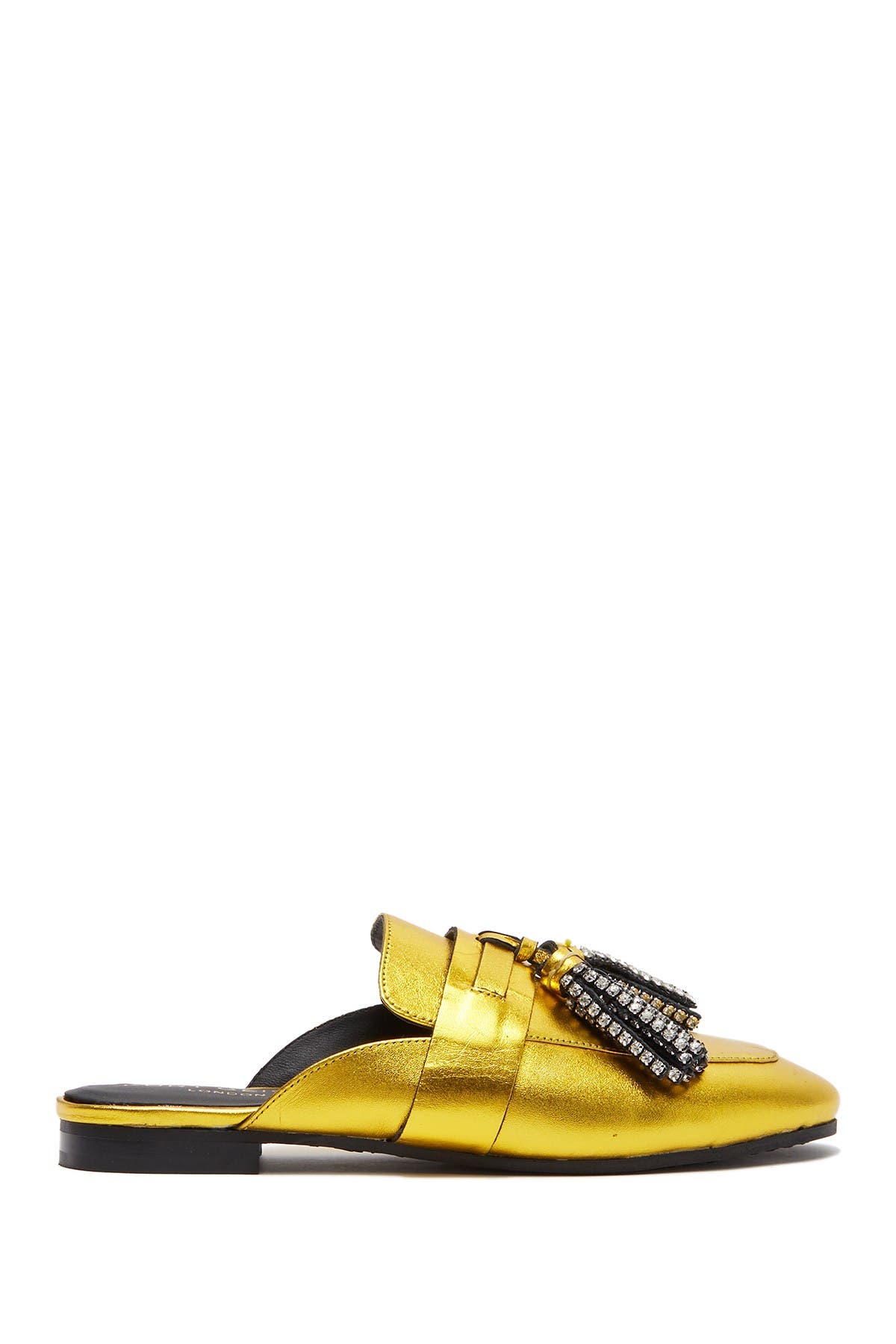 Kurt Geiger Kaiser Crystal Tassel Loafer Mule, Main, color, 