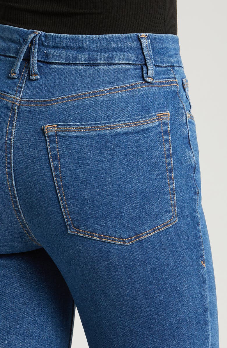 Good American Good Legs Straight Leg Jeans, Alternate, color, Bluee007