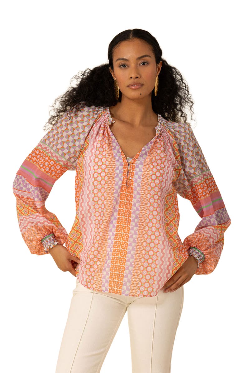 Hale Bob Megan Voile Top, Alternate, color, 