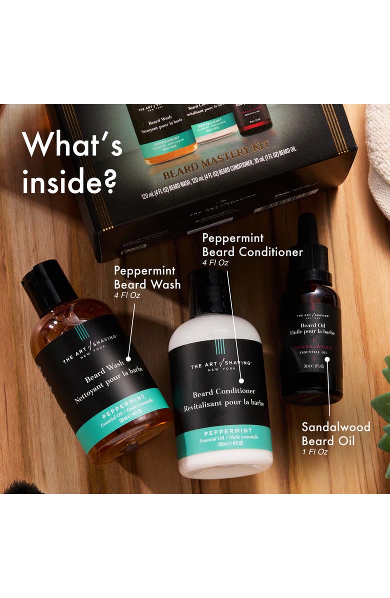 The Art of Shaving The Beard Mastery Kit, Alternate, color, 